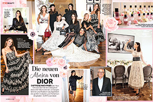 Bunte Beauty - No 52/18 Page 62-63 - Die neuen Muster von Dior