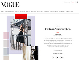 Vogue - Fashion Versprechen