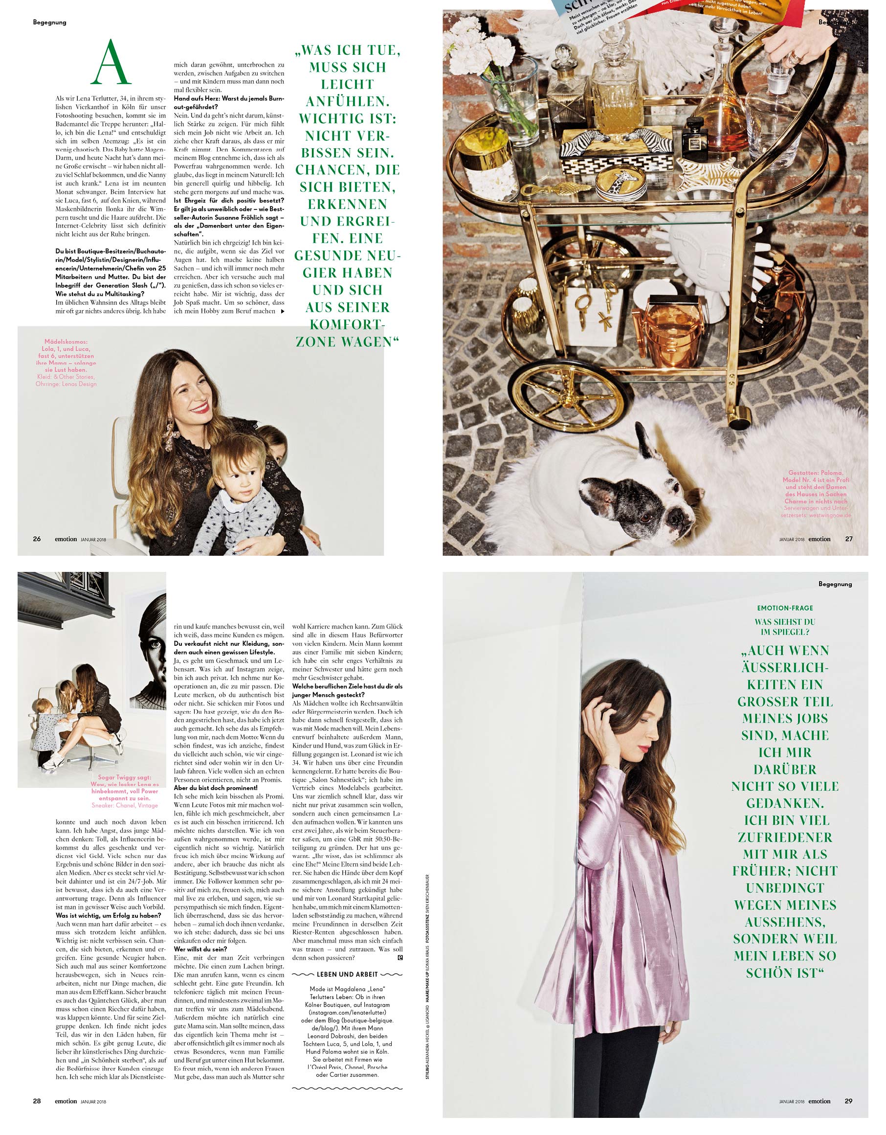 Lena x Emotion magazine