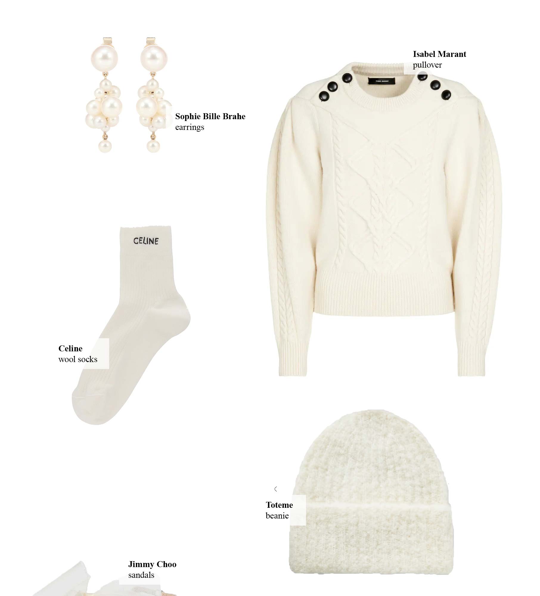 Winter Whites Wishlist